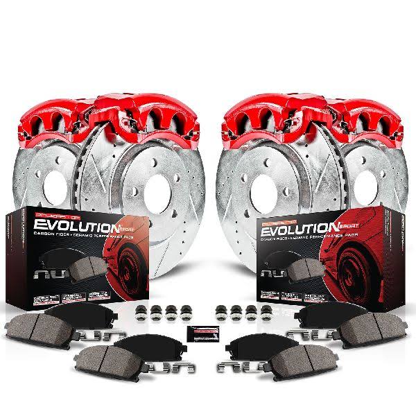 Front and Rear Brake Kit with Calipers C78323
