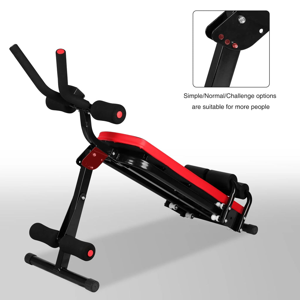 Foldable Ab Trainer Fitness Equipment with LCD Display V37352