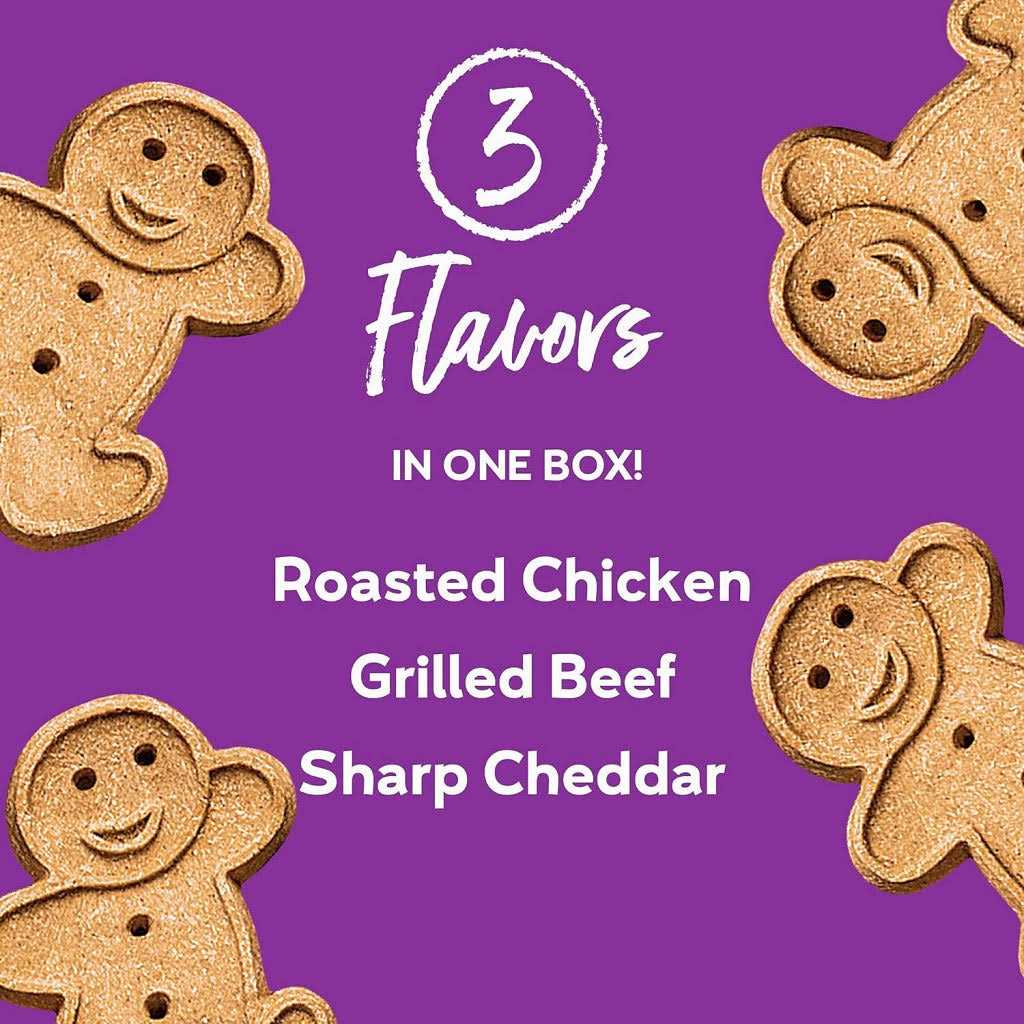 Crunchy Assorted Flavors Dog Treats O910