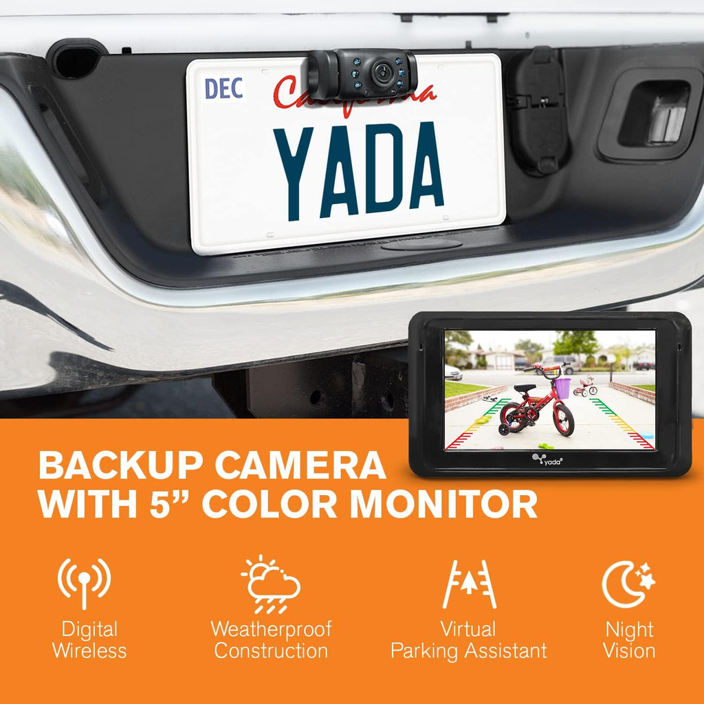 5 Dash Camera Backup System with Rear View Monitor C248