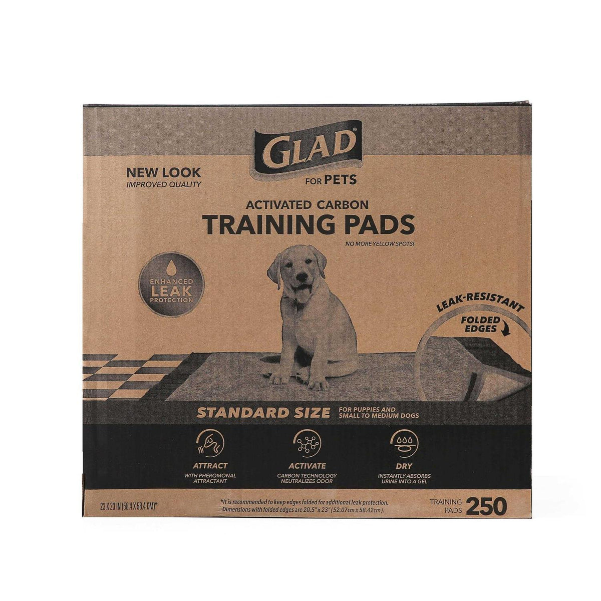 Black Charcoal Puppy Pads A881910