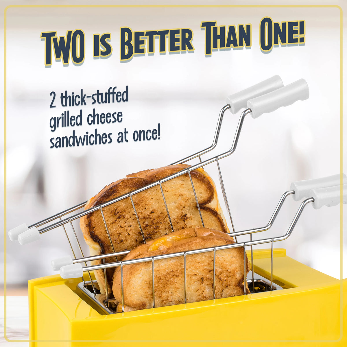 Grilled Cheese Toaster with Toaster Baskets P482