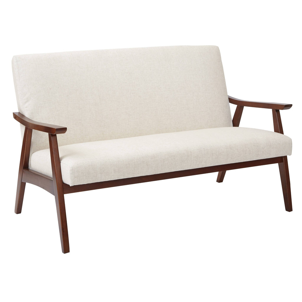 Mid Century Settee Loveseat Y1456