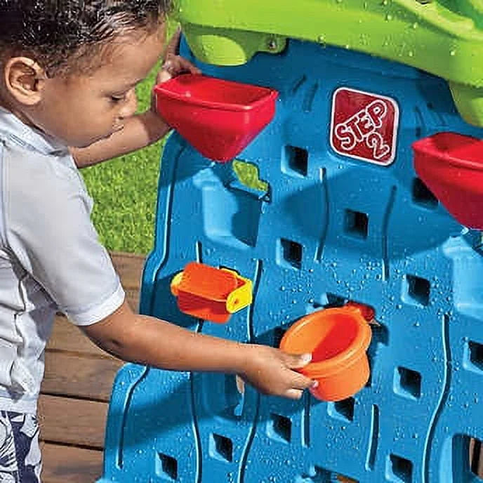 Blue Plastic Water Table with 13-piece Playset R32375