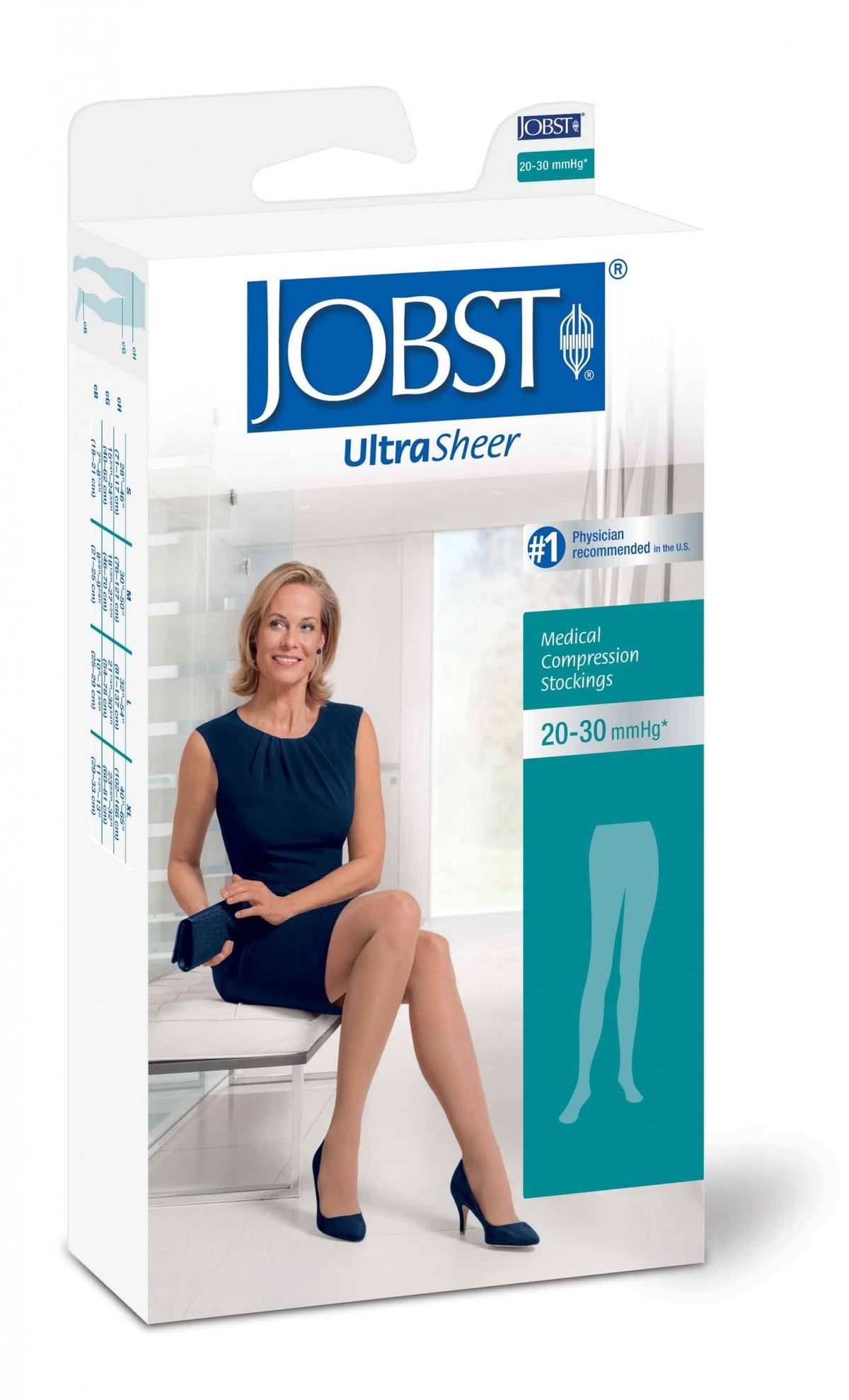 Black XL 20-30 mmHg Maternity H231