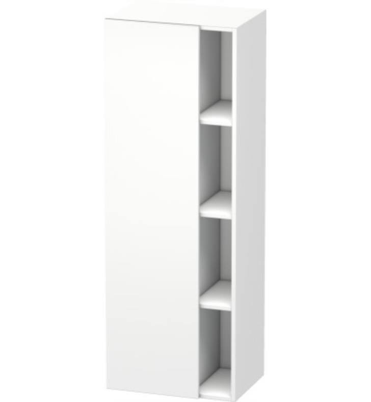 Bi-Color Pine Terra Tall Cabinet with Basalt Matt Side V725