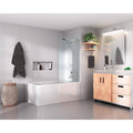 Frameless Shower Bath Fixed Panel L242170