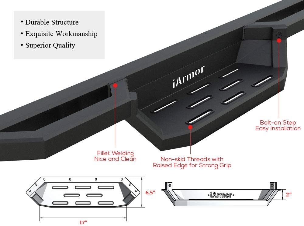Aluminum Drop Steps Running Boards Y47566