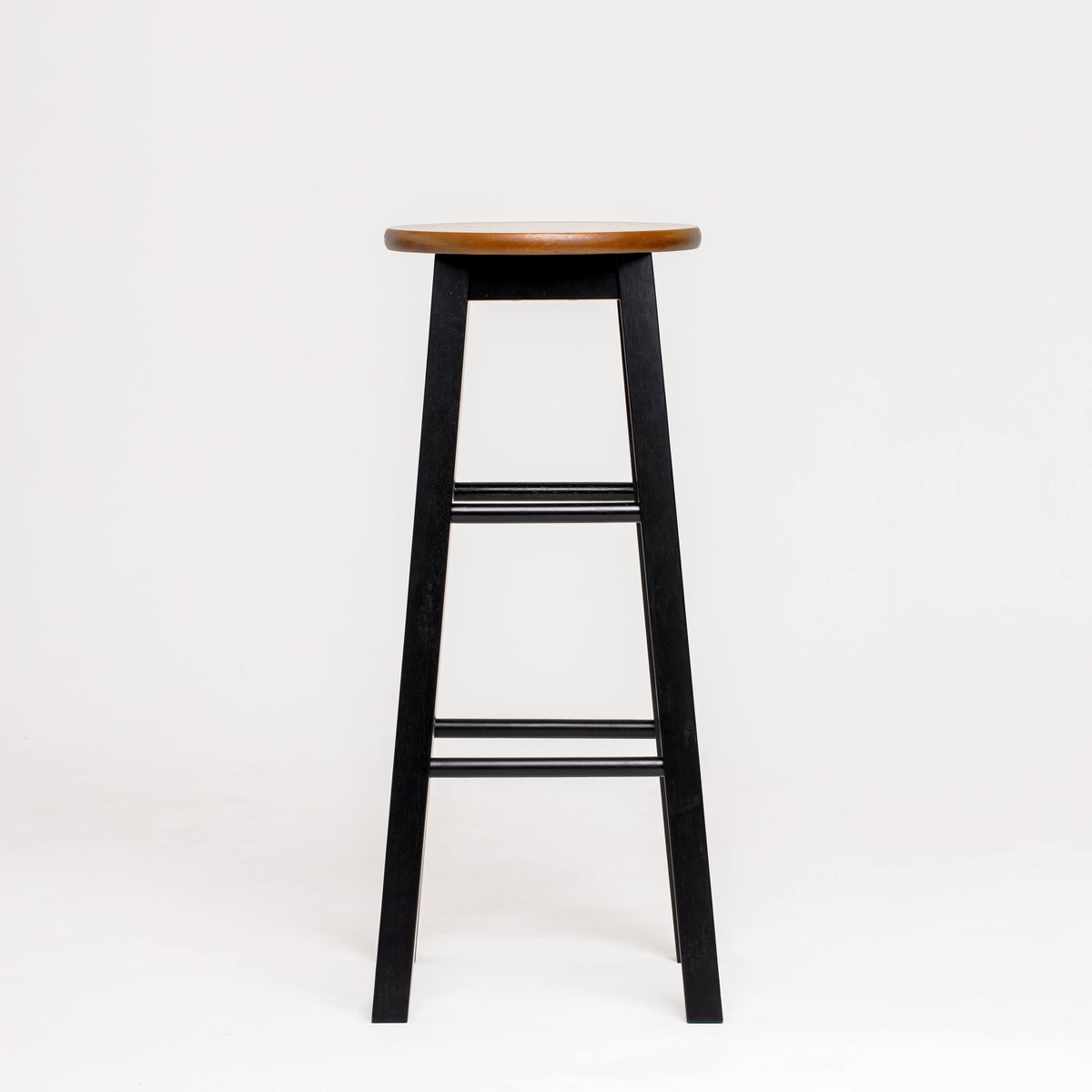 Bar Stool with Round Acacia Seat A96562