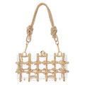Clear Acrylic Rhinestone Clutch I2483