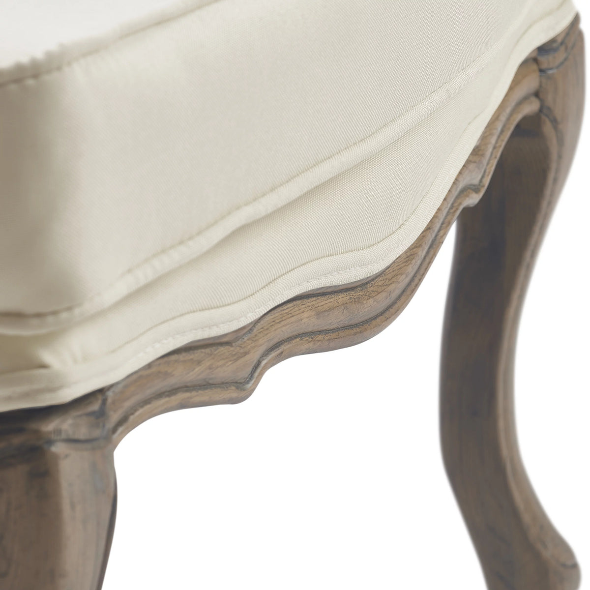 Cream Upholstered Accent Armchair Y47852