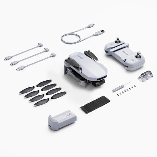 3-Axis Gimbal 4K GPS Drone, Under 249g, 96 Mins Flight, Max 6KM Transmission, Fly More Combo A810