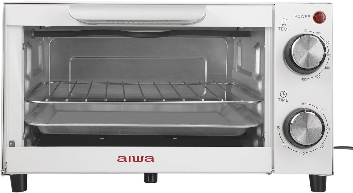 750W 4 Slice Toaster Oven with Baking Tray S137756