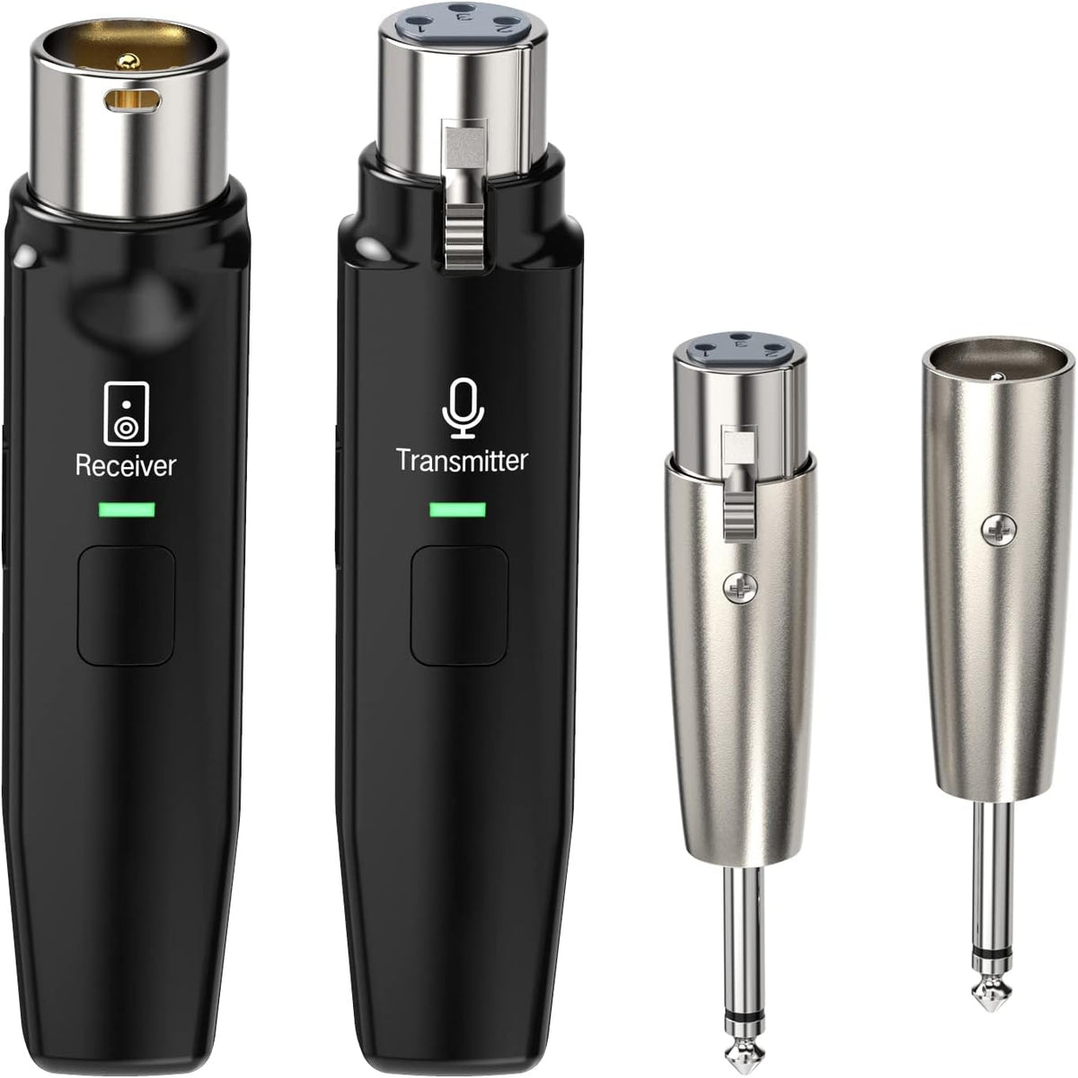 2.4GHz Rechargeable Wireless XLR Transmitter and Receiver O798