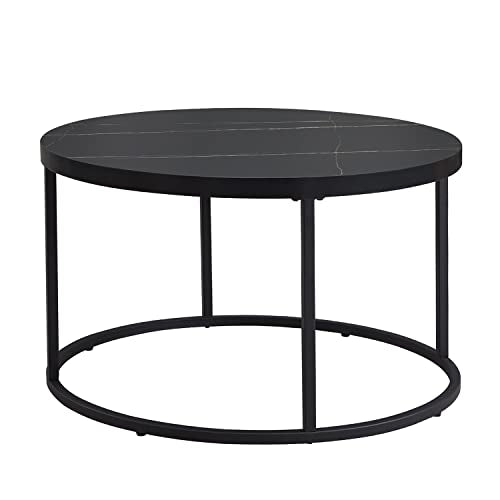 Natural Oak Round Coffee Table 31.5" A996