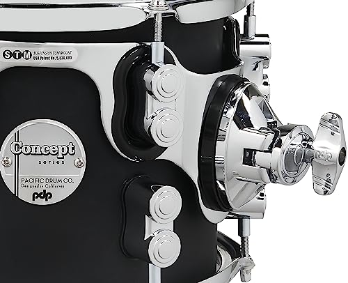 Satin Black 3-Piece Maple Drum Set Shell Pack K9092