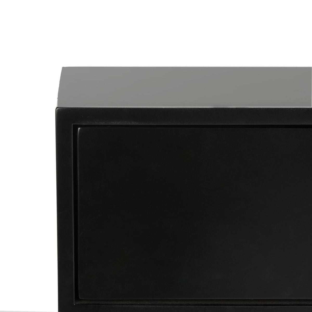 Black Cross Leg End Table U94697