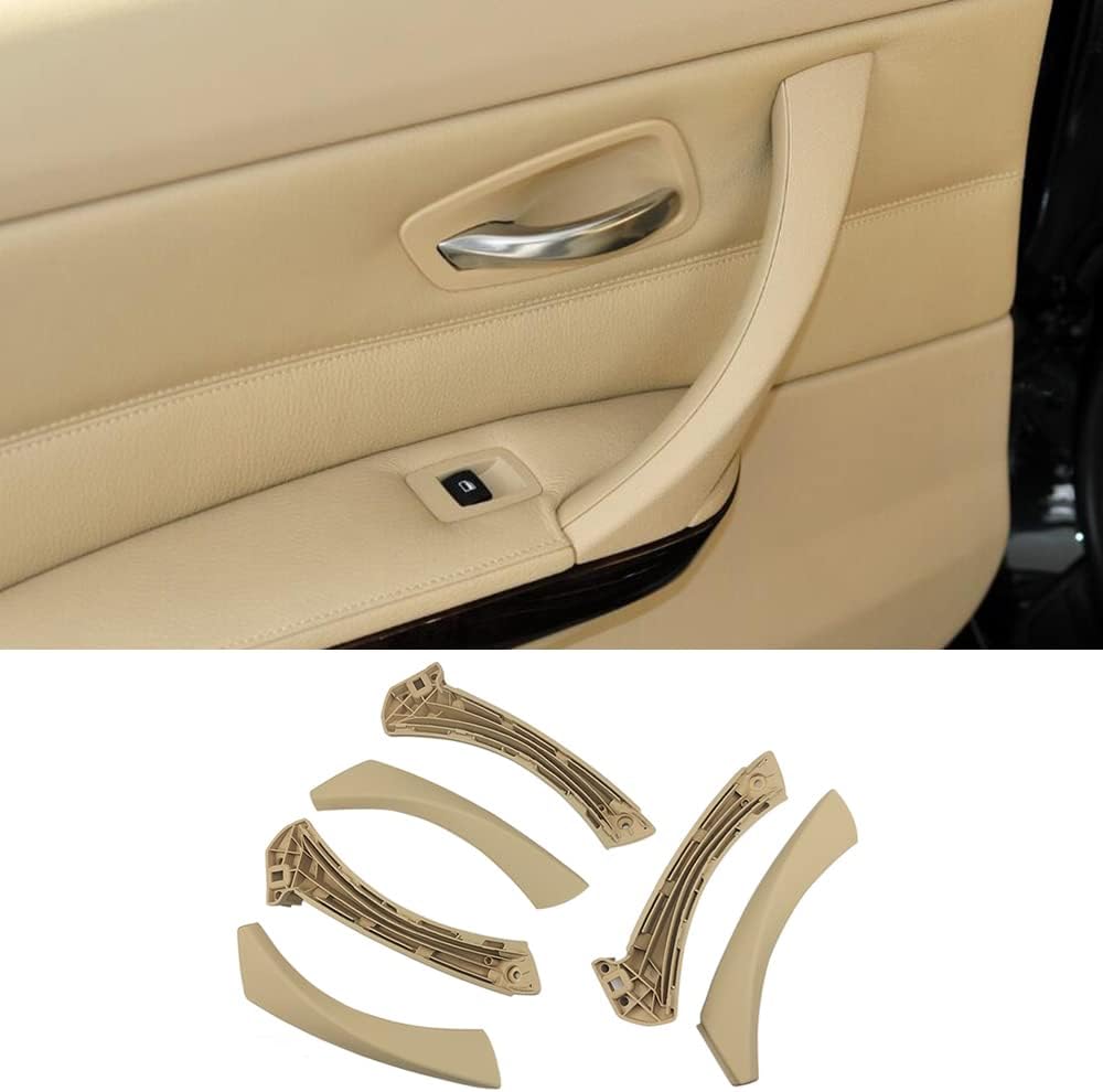 Black Car Door Handle Assembly Pack of 2 W34539