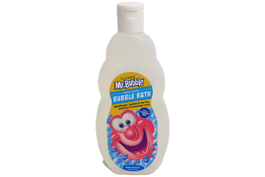 Extra Gentle Bubble Bath, Dye and Fragrance Free, 16 fl oz V374
