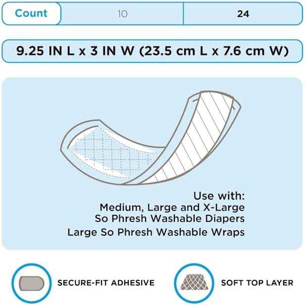 Disposable Dog Garment Liners M6740
