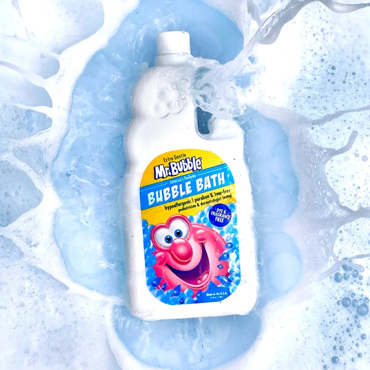 Extra Gentle Bubble Bath, Dye and Fragrance Free, 16 fl oz V374