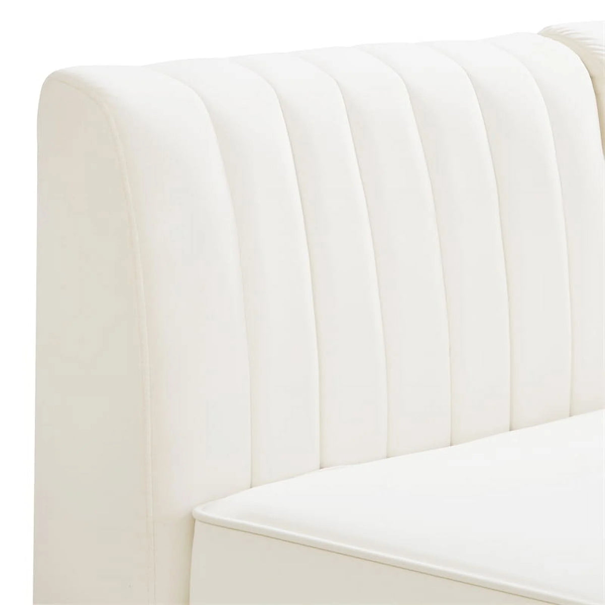Cream Velvet Modular Sofa C103