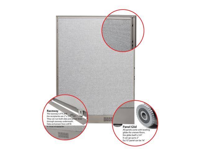 Full Partition Fabric Panel (48W x 48H) A822543