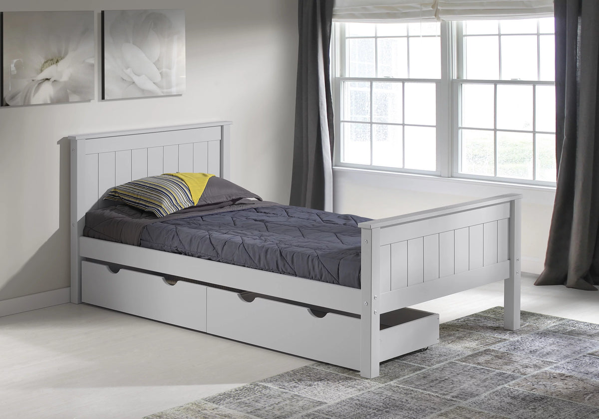 Twin Bed with Storage Drawers Q2334