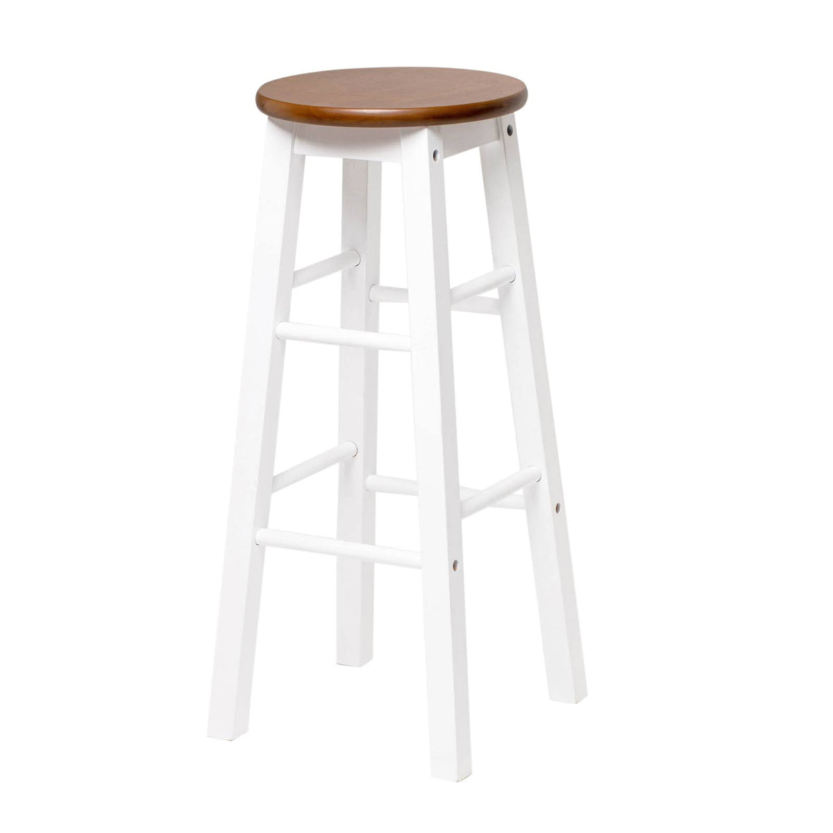 Bar Stool with Round Acacia Seat A96562