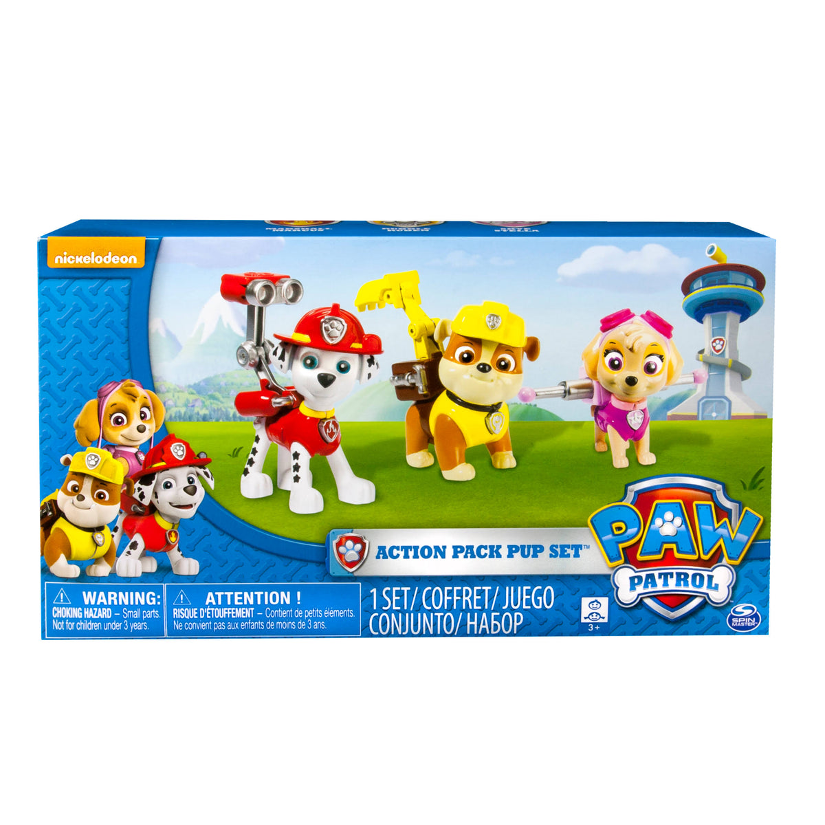 3-Piece Pup Figure Set C64718