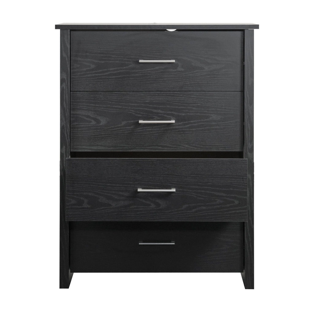 White 4-Drawer Dresser O990