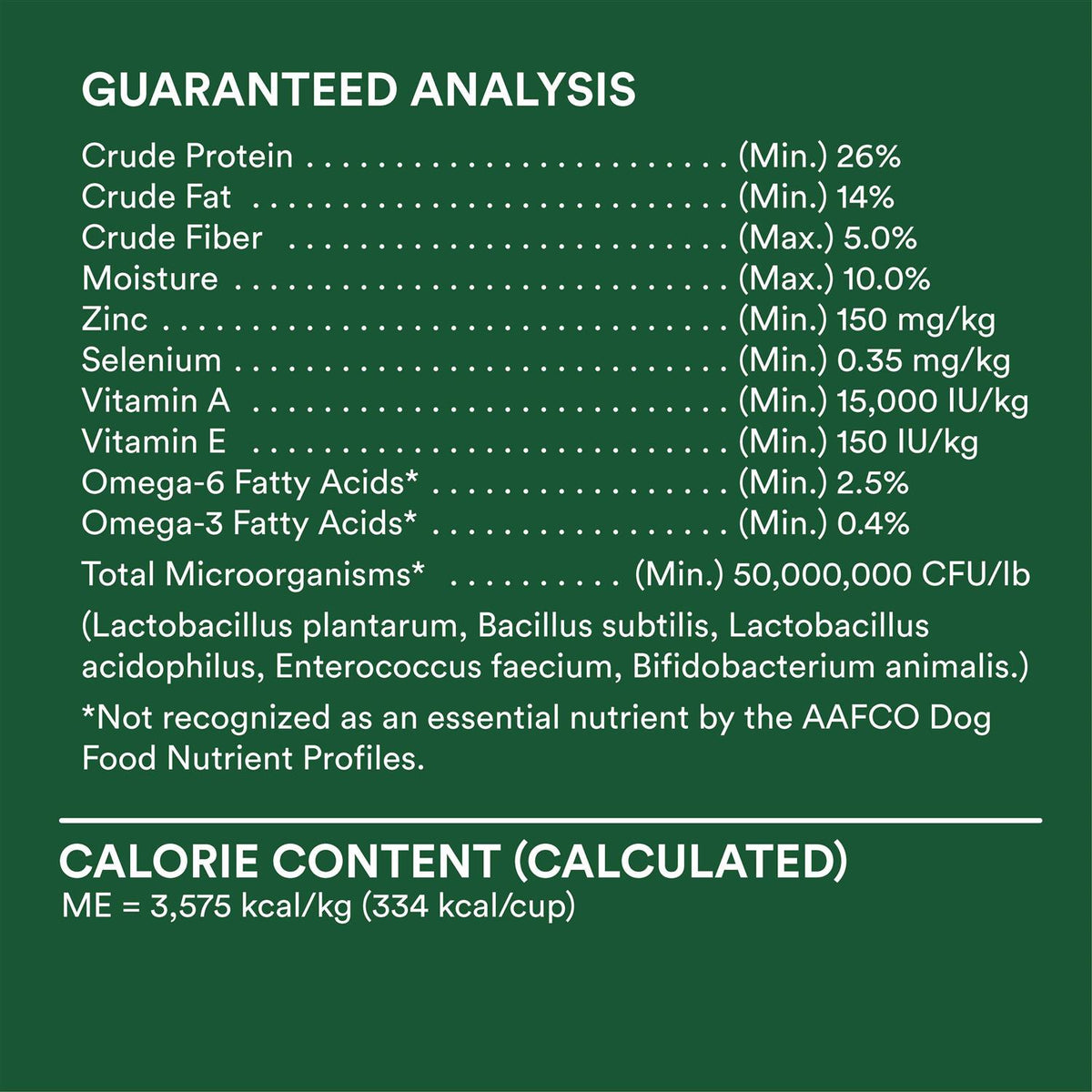 Grain Free Lamb and Lentil Dry Dog Food Z981