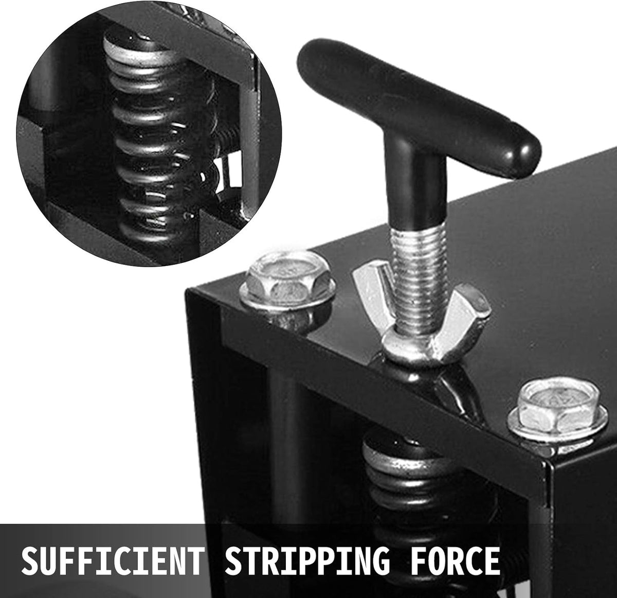 1.5-20mm 7 Channels Manual Hand Cranked Wire Stripping Machine W57301