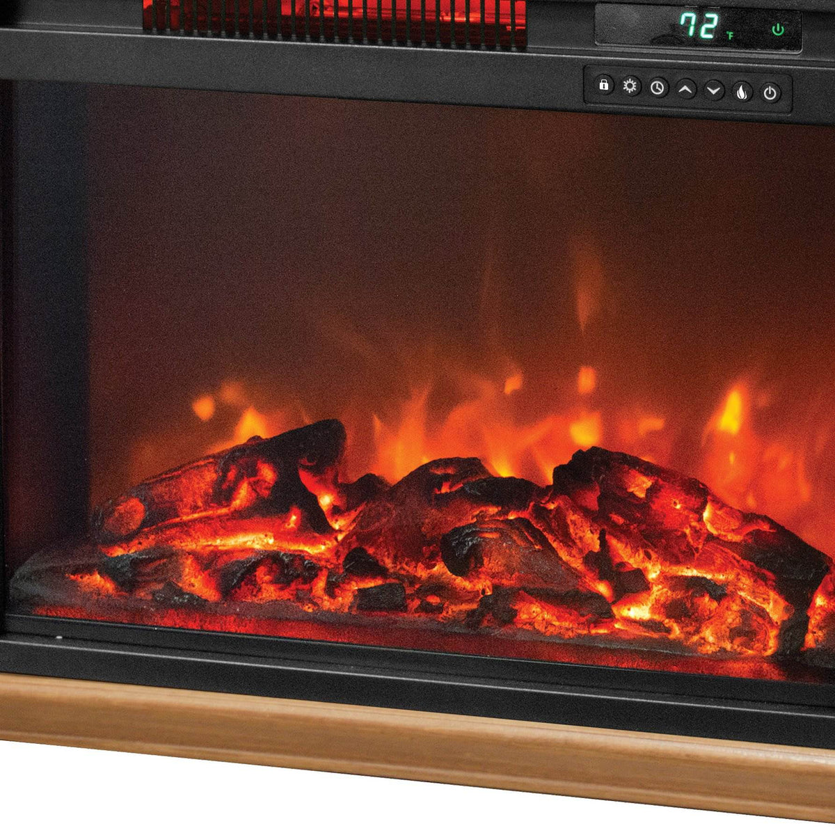1500W Portable Electric Infrared Quartz Indoor Fireplace R825046