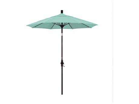 7.5 ft. Bronze Aluminum Market Patio Umbrella W40701