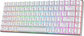 84 Keys Triple Mode Hot Swappable Mechanical Keyboard with Aluminum Frame P590