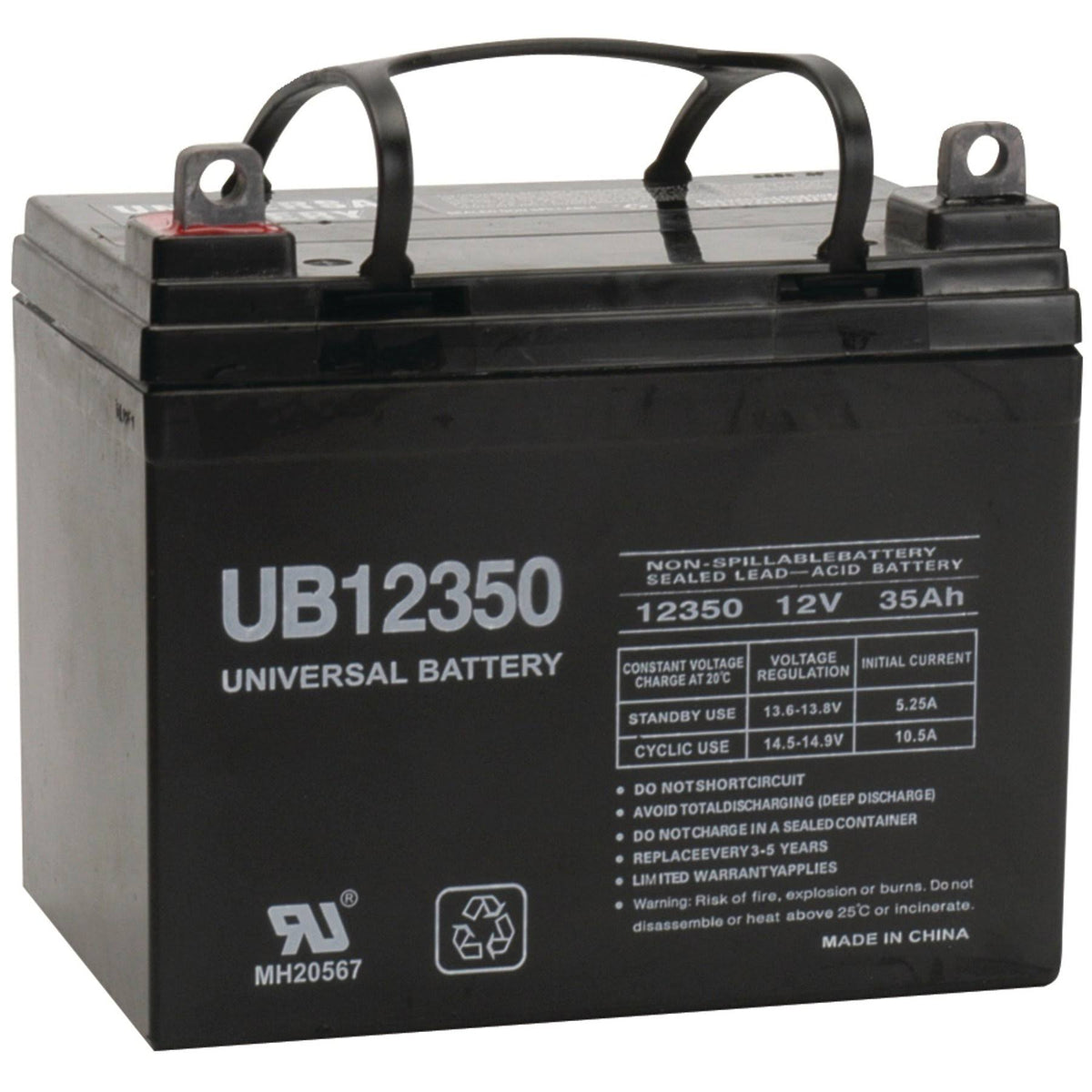 12V Sealed Lead Acid Battery 35Ah Z53591