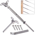 T316 Stainless Steel Adjustable Angle Cable Railing Kit 10 Pack E153236
