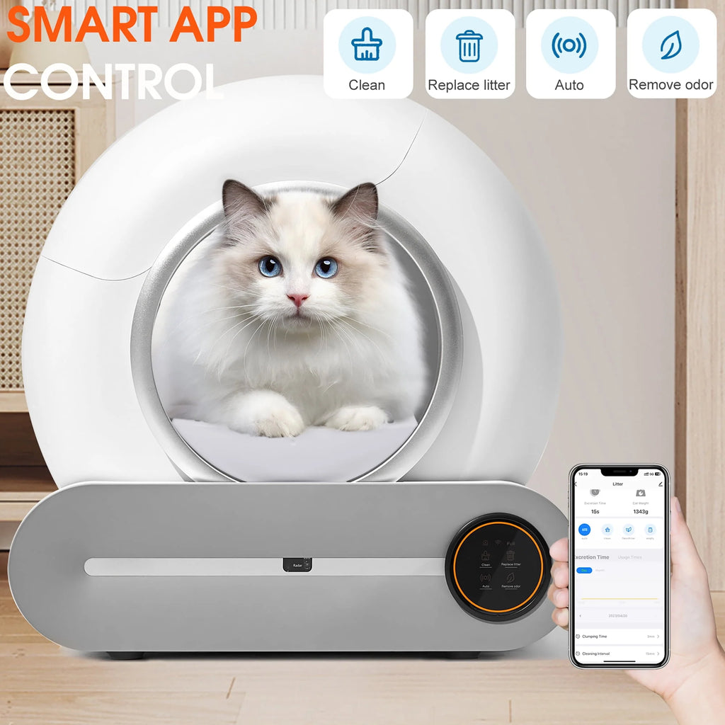 Automatic Self Cleaning Cat Litter Box S6212