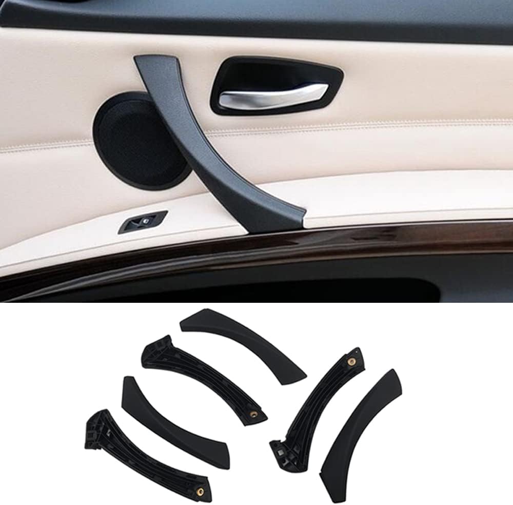 Black Car Door Handle Assembly Pack of 2 W34539