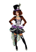 Whimsical Hatter Storybook Costume Dress B8976