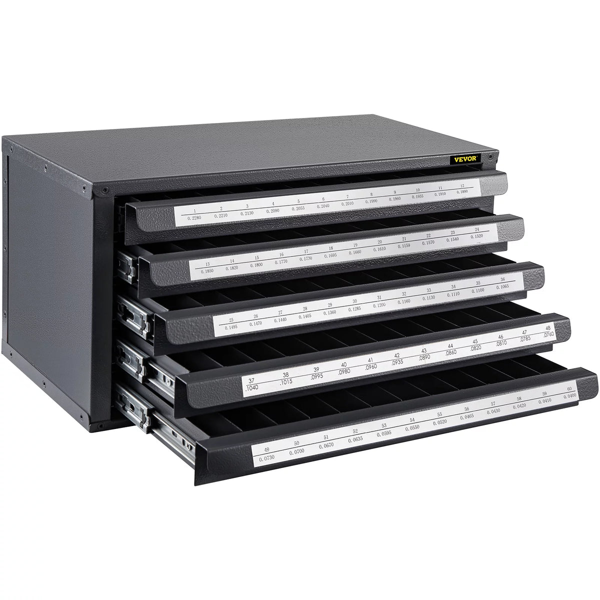 Five-Drawer Drill Bit Dispenser Cabinet Q79754