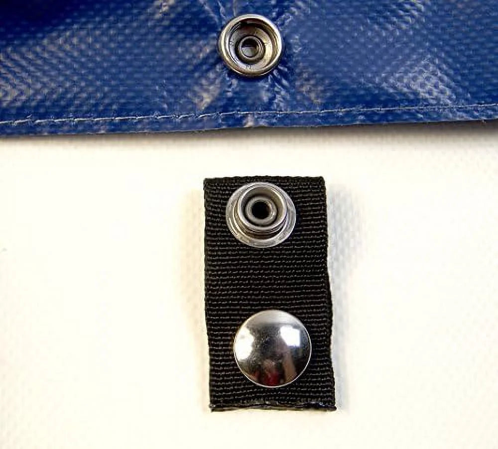 Black 5 Piece Boat Cover Extender Snaps, Adds 2 Inch N35838
