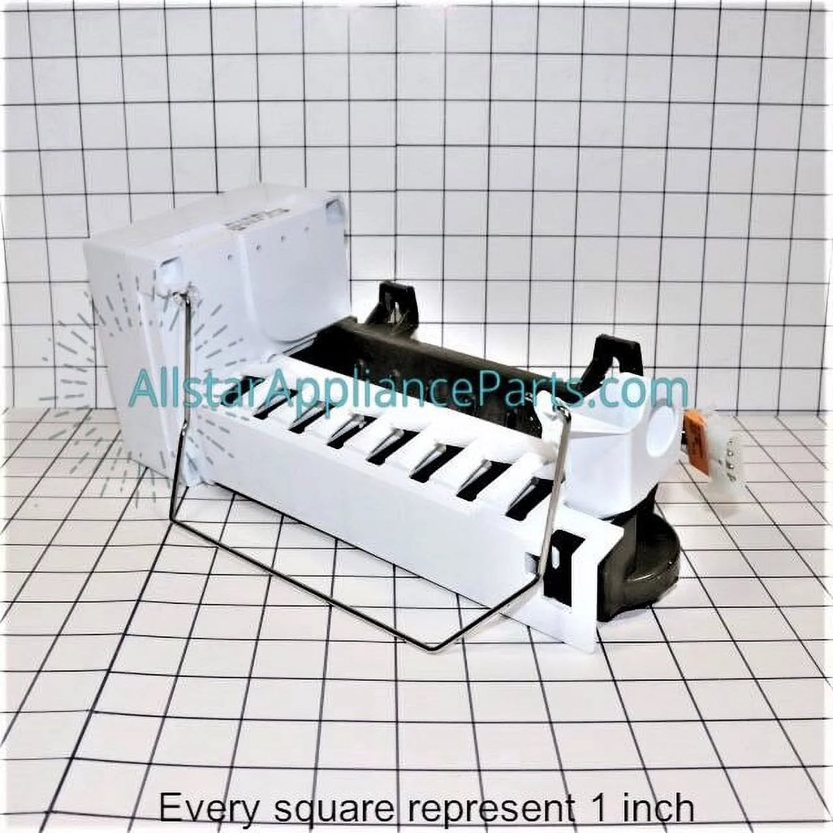 Ice Maker Assembly with Arm & Wire Harness B1998
