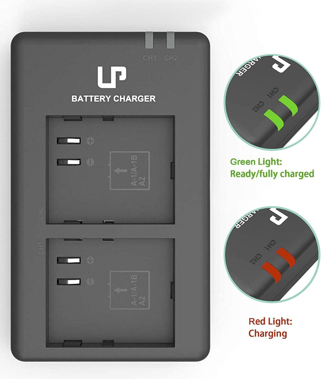 2-Pack 2440mAh Li-ion Rechargeable Batteries T64009