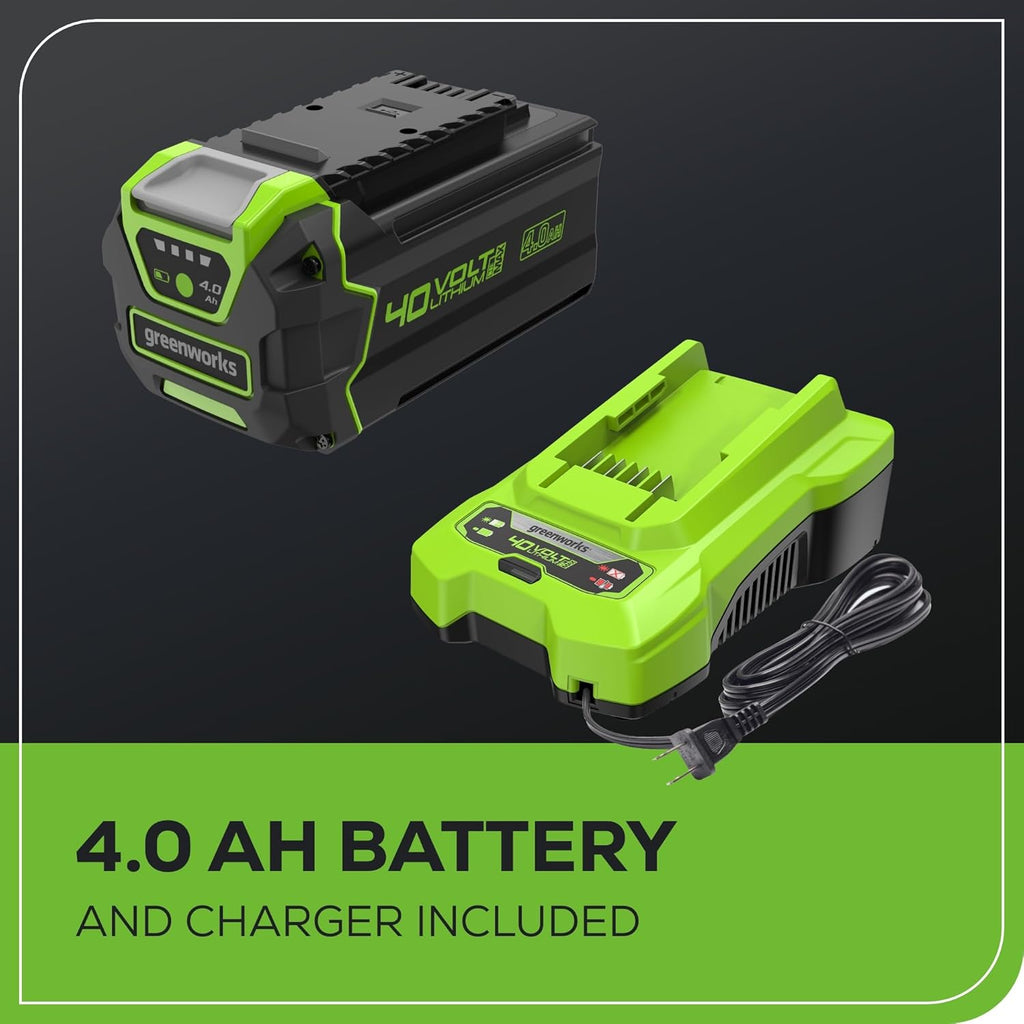 40V 20" Brushless Push Mower with 4.0Ah Battery Y431545