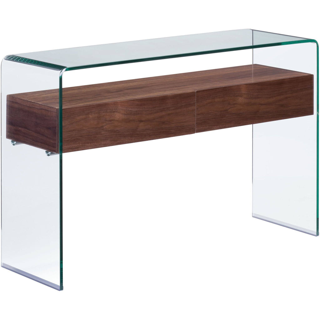 Walnut Console Table R48902