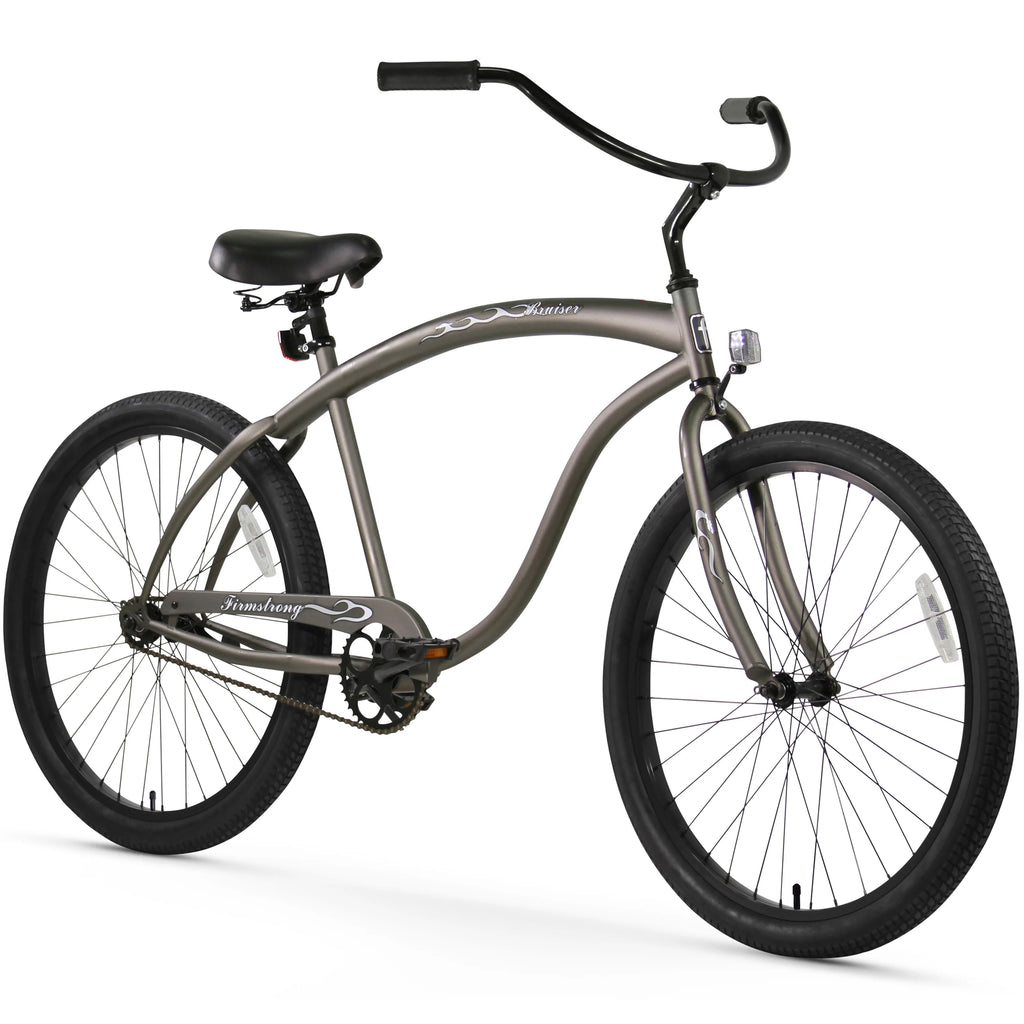 Matte Black/Green Single Speed Men's 26 B4406