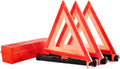 3 Pack Safety Triangle Roadside Emergency Kit with Carrying Case I59016