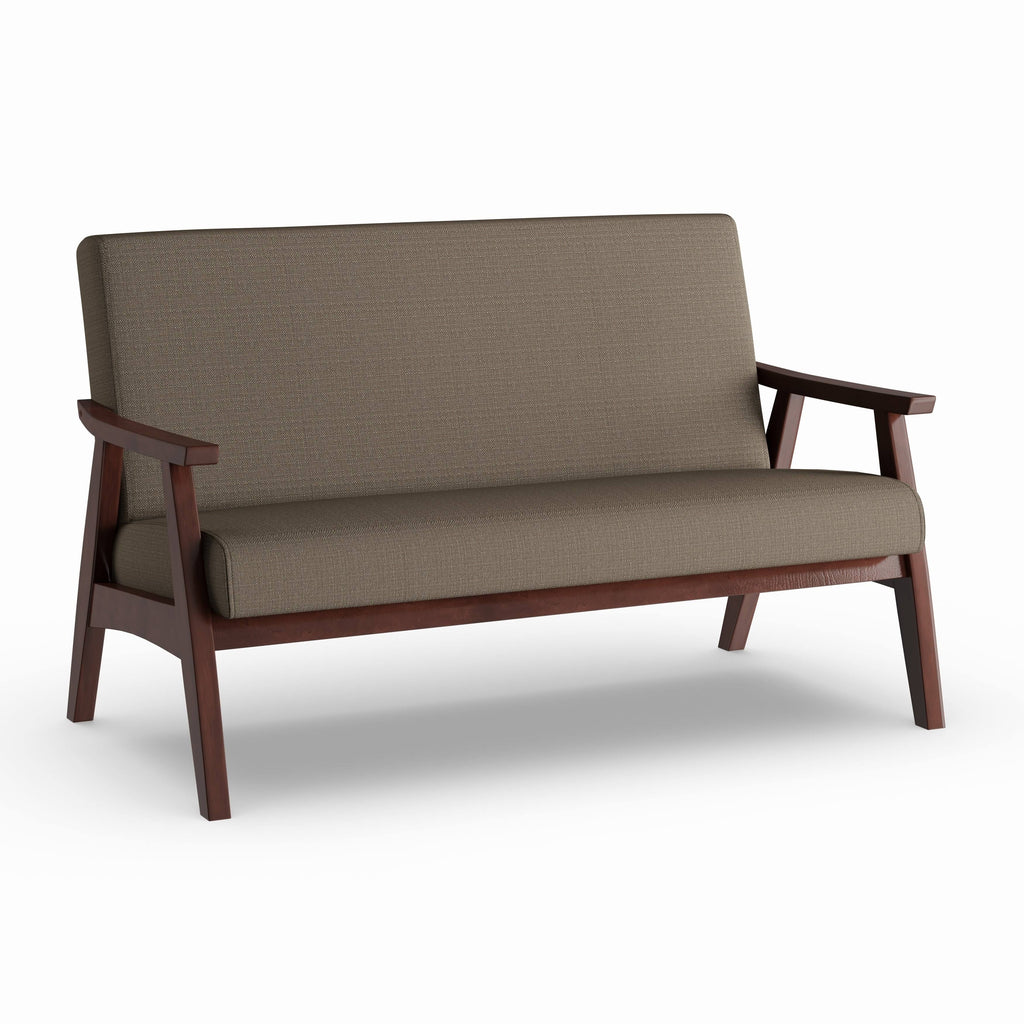 Mid Century Settee Loveseat Y1456